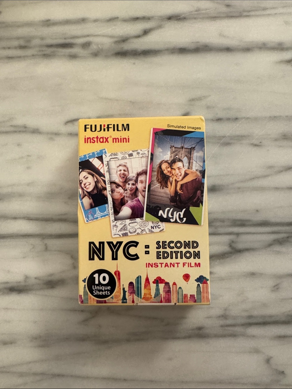 Fujifilm instax mini NYC Second Edition Instant Film - expired film